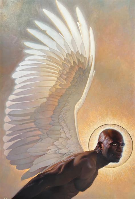 Thomas Blackshear - Black Angel - African American Artist - Black ...