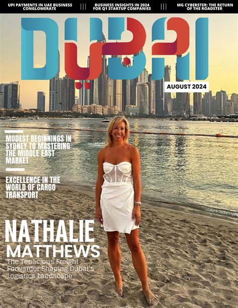 Nathalie Matthews: The Tenacious Freight Forwarder Shaping Dubai’s