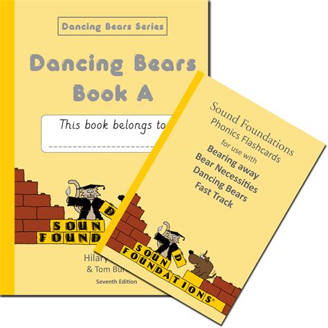 Dancing Bears Book A + Flashcards - Sound Foundations Books