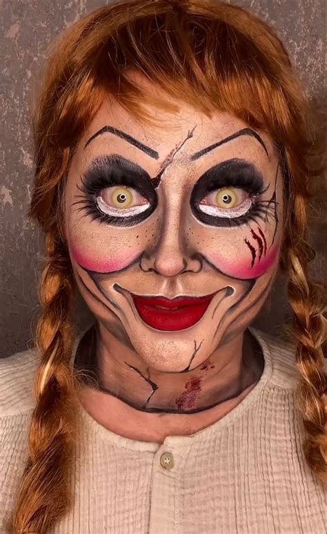 Annabelle | Halloween costumes makeup, Doll makeup halloween, Halloween