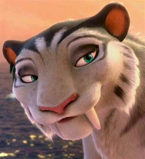 Tigresa Era Do Gelo - Shira thanks tiger | Animações, Desenhos animados, Era do gelo personagens