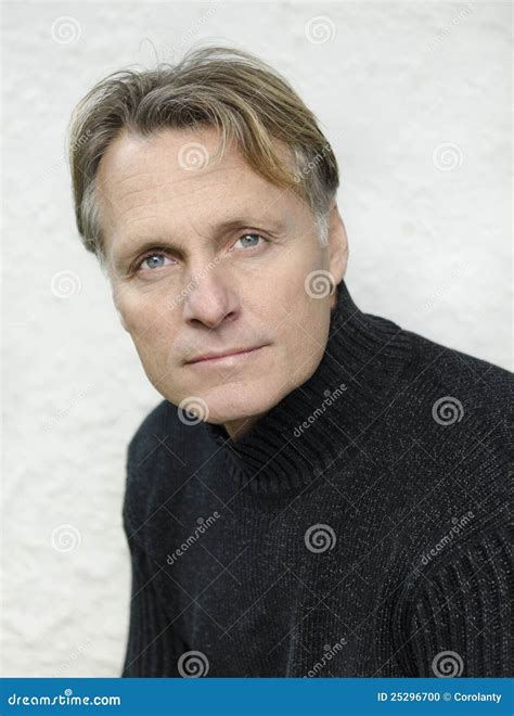 Handsome Mature Blond Man In His Forties Royalty-Free Stock Image