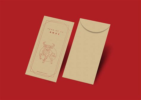 red envelope design behance