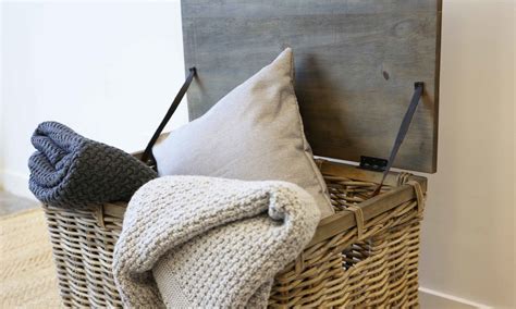 container door  rattan trunk basket