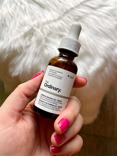 The Ordinary Caffeine Solution Review - The Pink Velvet Blog
