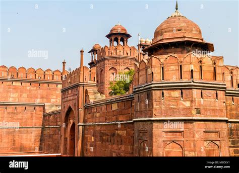 Old delhi red fort architecture hi-res stock photography and images - Alamy