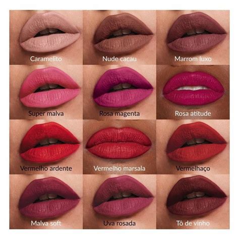 Batom Cor De Boca Para Pele Clara - Batom Power stay 😍 | Batom ultramatte avon, Batom cor de boca, Frases ...