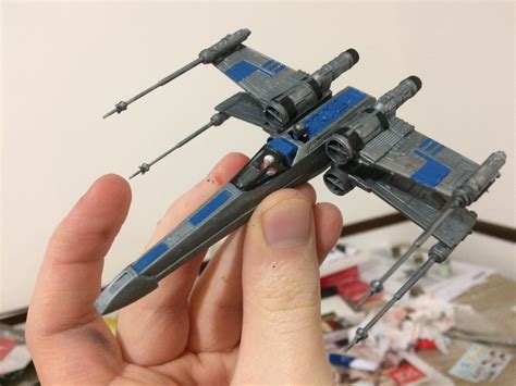 First Star Wars Kit! Custom paint job on Revell X-Wing 1:112 scale. Any