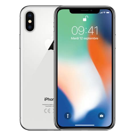 Apple iPhone X 256 Go Argent (MQAG2ZD/A) - Achat Smartphone & téléphone ...