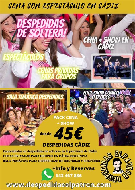 Despedida de soltero en Cádiz ️ Despedidas el Patrón 2024