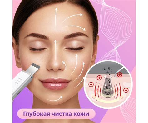 Ультразвуковой прибор для чистки лица Yamaguchi Ultrasonic Face Skin ...