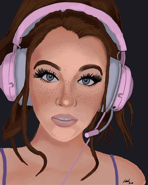 ArtStation - Twitch Girl