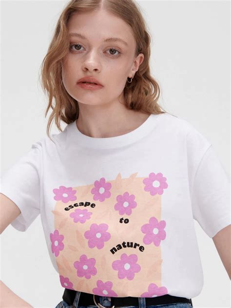 Футболка с принтом, CROPP, 1671K-00X | Ellegant dresses, T shirts for ...