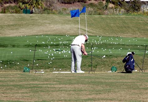 Golfer Practicing Free Stock Photo - Public Domain Pictures