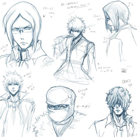 +Bleach Sketches+ by Chinchikurin on DeviantArt