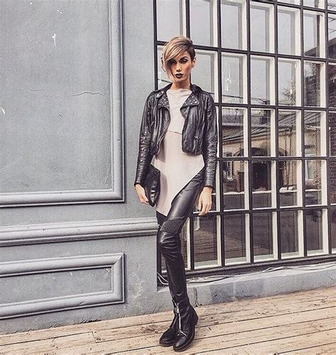 Zaki Musin leathergurl | Beautiful models, Style, Model