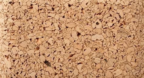 close  texture  natural cork material  small granular particles