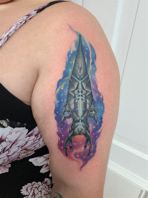 Mass Effect Reaper Tattoo