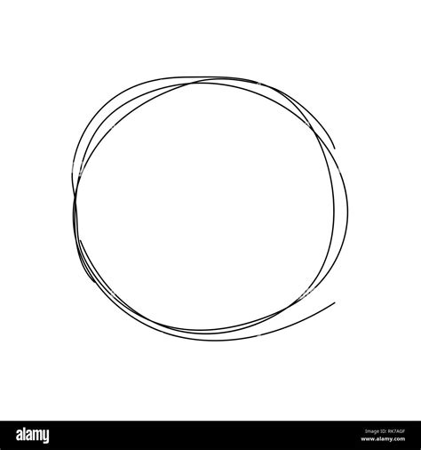 sketch circle  res stock photography  images alamy