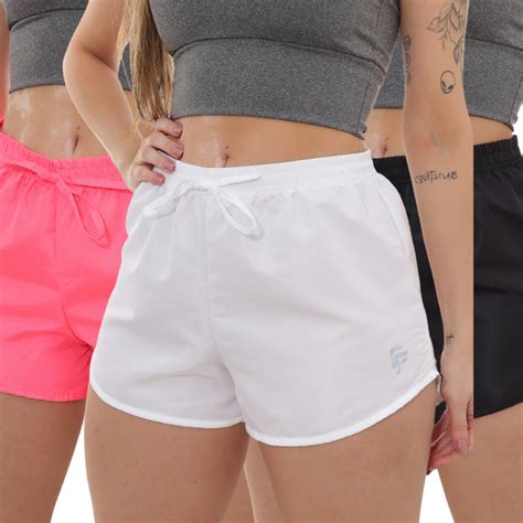 Shortinho Feminino Tactel - Kit com 3 Shortinhos Feminino Tactel Verão | Shopee Brasil