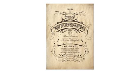 Vintage Rustic Wedding Invitation | Zazzle.com