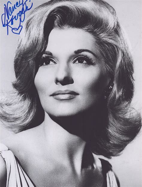 At Auction: Nancy Kovack, a signed 10x8 inch photo. An actress who