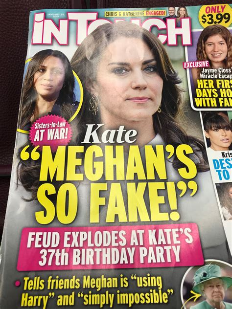 Yep, about time they found out how fake Meghan Markle is | Kate and