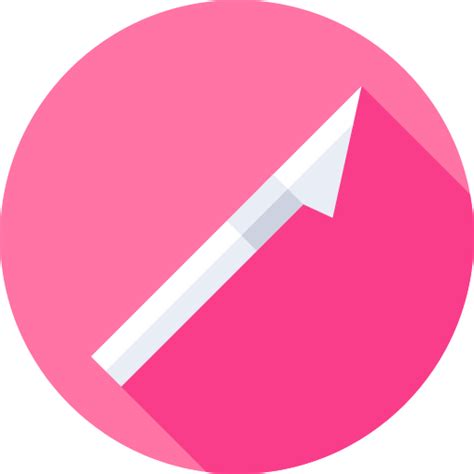 Knife Flat Circular Flat icon
