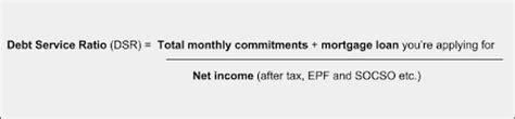 dsr heres   calculate  debt service ratio  malaysia