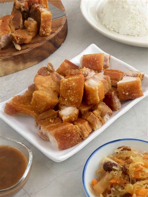 Lechon Kawali | Recipe | Lechon kawali, Lechon recipe, Lechon