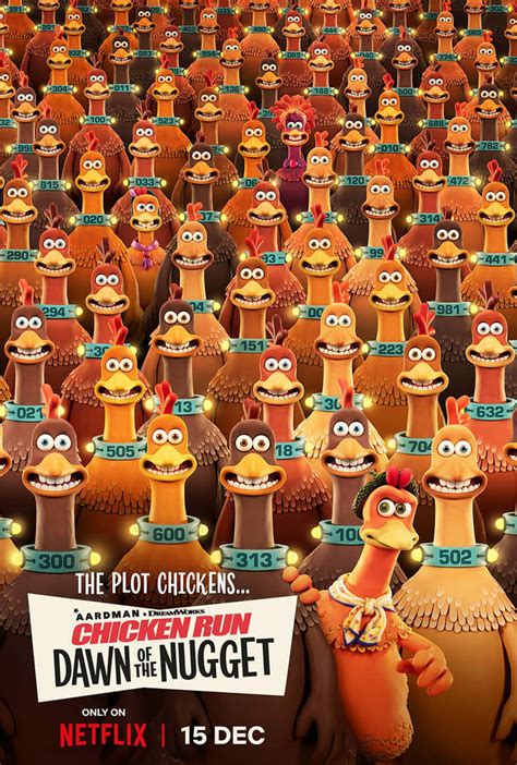 dreamworks chicken run dawn   nuggets poster  oliviarosesmith