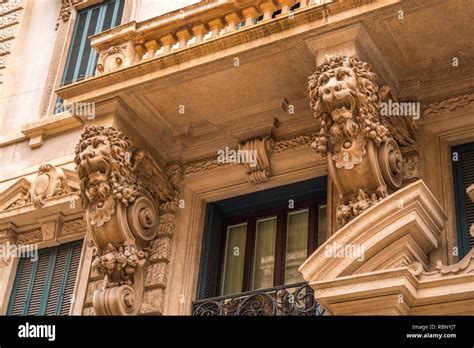 Architecture of Milan, Italy, living house with balcony Stock Photo - Alamy