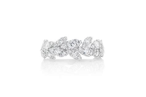 diamond leaf band minichiello jewellers