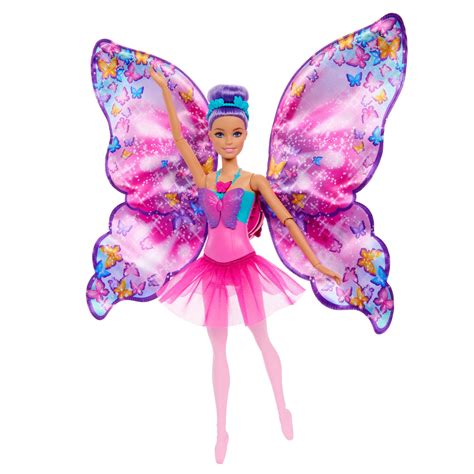 Amazon.com: Barbie Dance and Flutter Doll with 2-in-1 Transformation