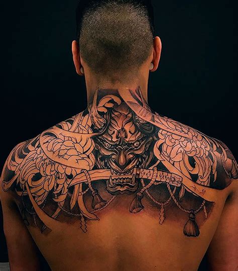 250+ Hannya Mask Tattoo Designs With Meaning (2020) Japanese Oni Demon ...