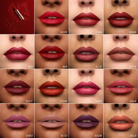 Lancome L'Absolu Rouge Drama Matte Ruj Çeşitleri | Sephora