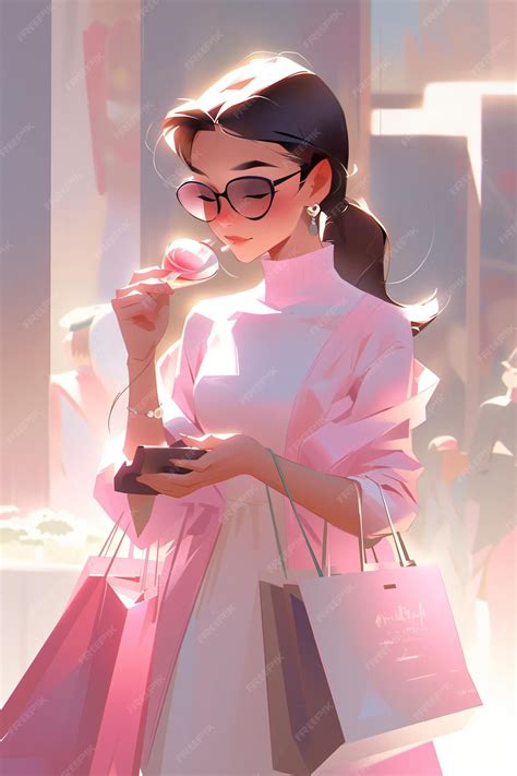 Premium AI Image | Cute beauty girl brunette cartoon princess blue eyes