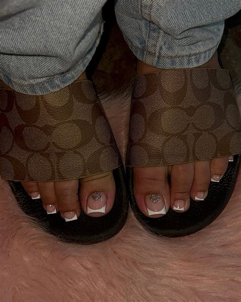 french pedicure ideas 5