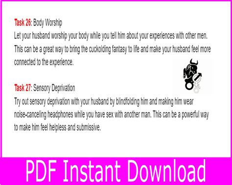Free daily sissy cuckold task - pdfress