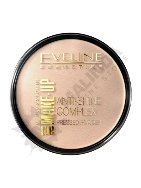 EVELINE Пудра матирующая минеральная с шелком ANTI-SHINE Complex ...