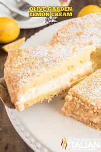 Italian Lemon Cream Cake (Olive Garden Copycat Recipe) - The Slow ...