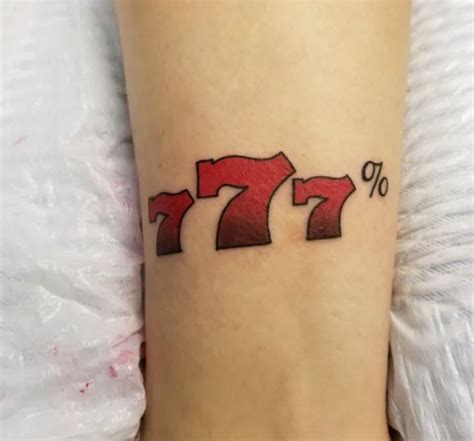 777 Tattoo Meaning And Symbolism + 777 Tattoo Ideas