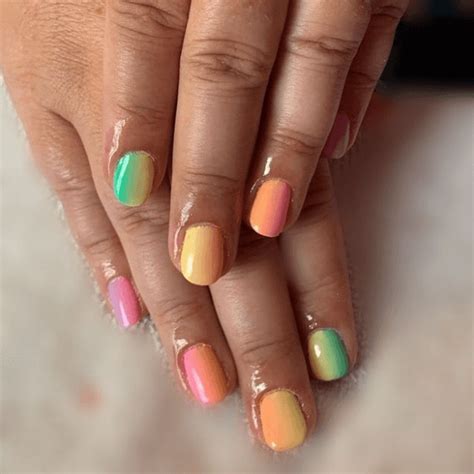 50 Rainbow Nail Ideas to Get You Started