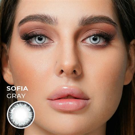 Цветные контактные линзы URBAN LAYER ru Sofia Gray -1.75, 2шт — купить ...