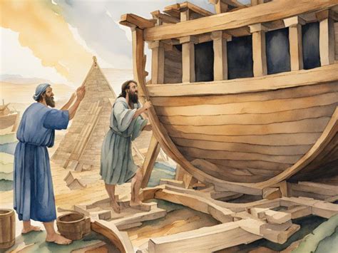 Quem Ajudou Noé Construir A Arca - El arca de Noé: la historia del gran barco - Biblia