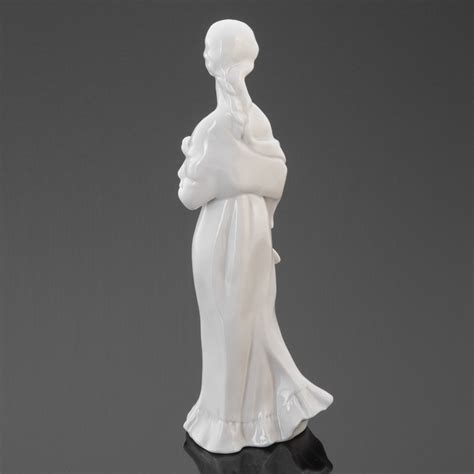 Статуэтка девушки с шалью, Grafenthal, фарфор, Германия, 1985-1990 гг ...
