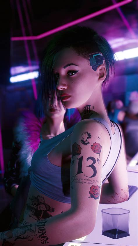 #8.2295, Judy Alvarez, Cyberpunk 2077, 4K Wallpaper PC Desktop