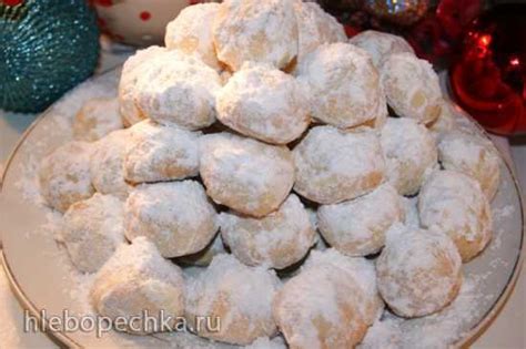 Рождественское миндальное печенье "Курабьедес" - Хлебопечка.ру