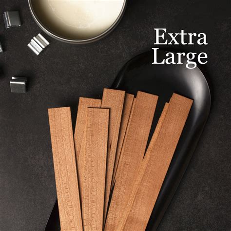 Dual Wooden Wicks - Extra Large - The Flaming Candle Company