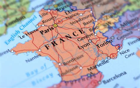 France Map / Political Map of France - Nations Online Project / Search ...